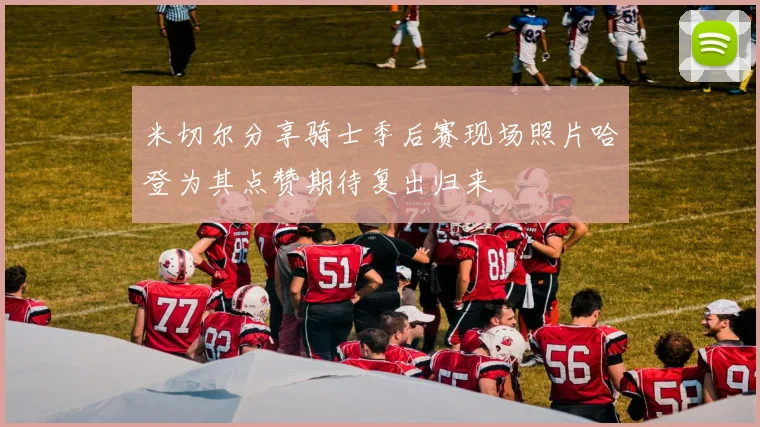 米切尔分享骑士季后赛现场照片哈登为其点赞期待复出归来